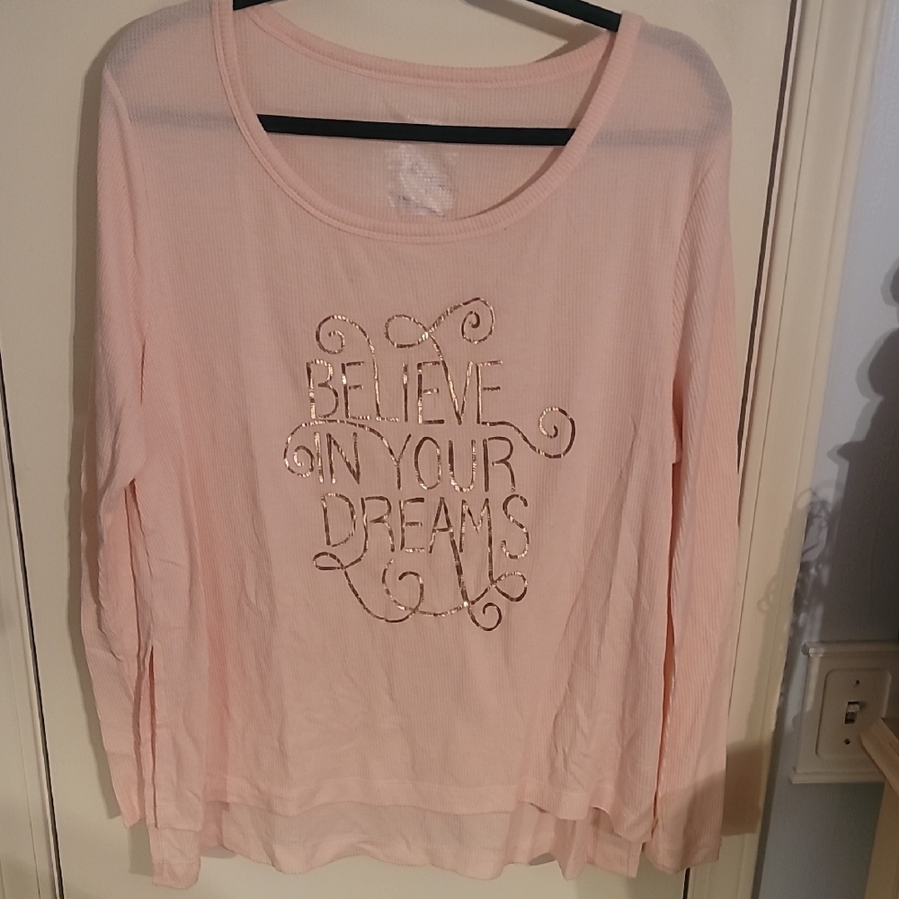 Xhilaration Beige Sleepwear Top